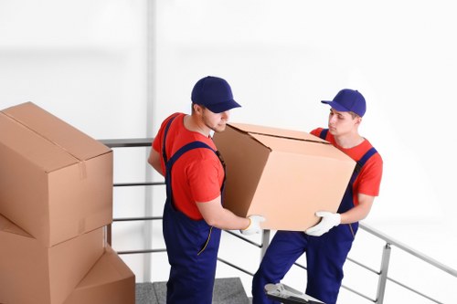 Workplace wellbeing and safe moving procedures for man and van service