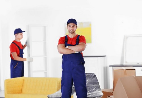 Movers handling urgent same day removals in Soho street setting