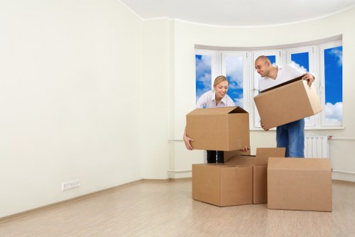 House removalists loading furniture for a Soho relocation