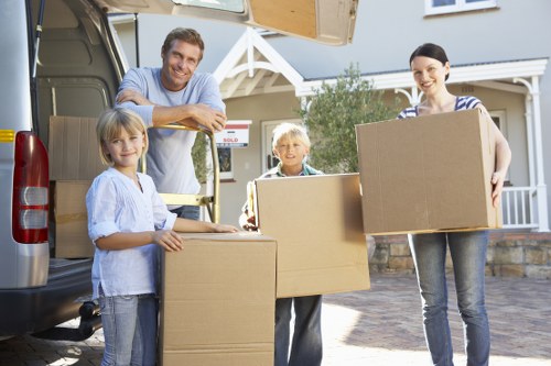 Public liability insurance and careful handling during a Soho removal job