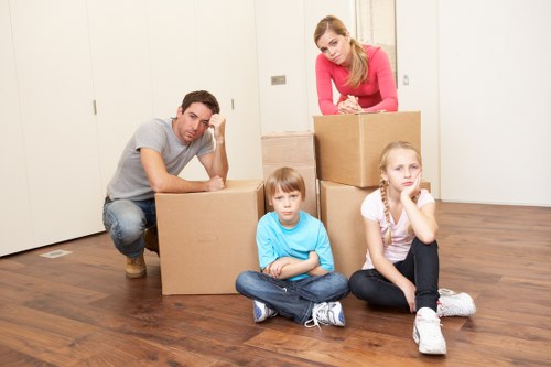 A practical man and van team handling items in central London