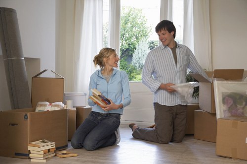 Household belongings protected and organised for a move to or from Soho
