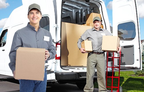 Moving specialists managing a Soho office relocation with care