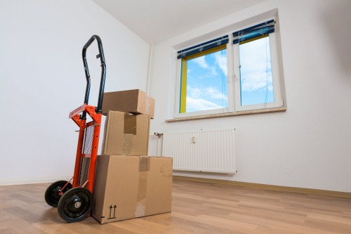 Local moving service operating in busy Soho area