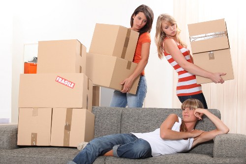 Local Soho man and van service managing a small relocation