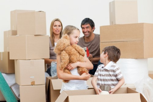 Local office movers handling access challenges in central London